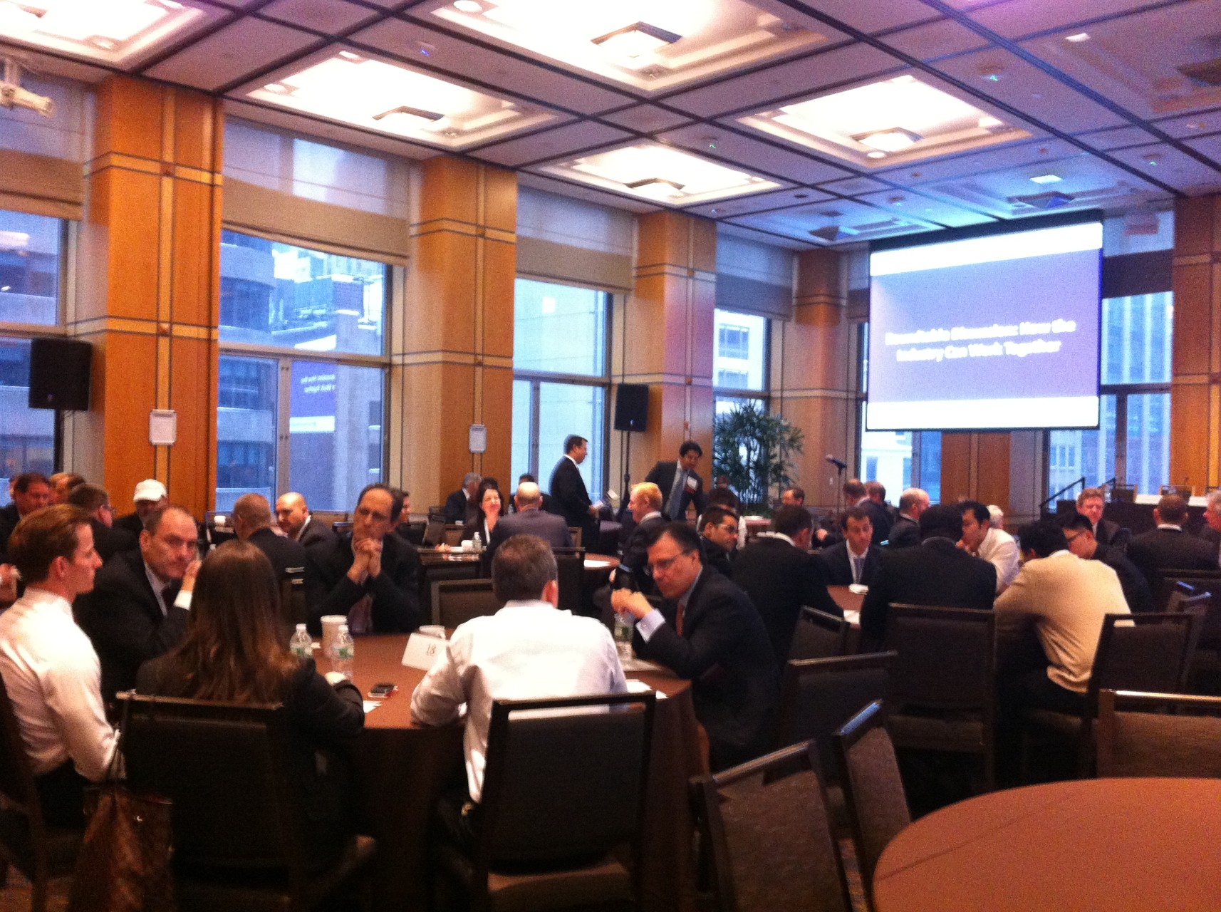 The Americas Conference 2014 – the weather outside is frightful.